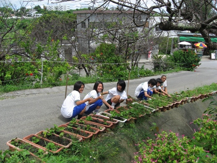 中城中学２年生が職場体験！！